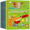 Interactive Sticker Book Set: 10 Volumes for Ages 0-6, Boosts Left and Right Brain Development with Engaging Visual Challenges