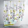 Bathroom Shower Curtain for Bathtub Shower Hooks 180x180 Cm