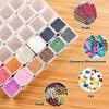 T02C!30 Grids Large Diamond Painting Storage, Tools Containers Plastic Bead Organizer Diamond Embroidery Accessories,Box Only