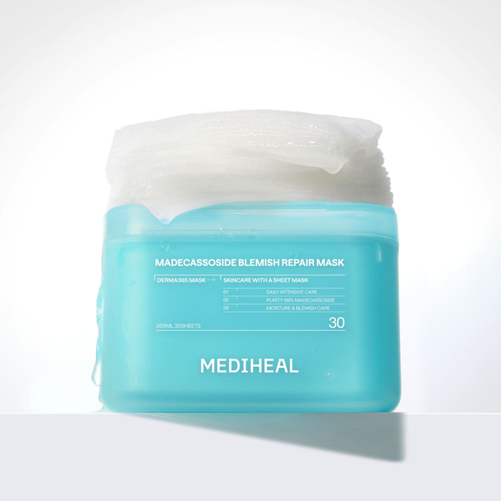 [MEDIHEAL] Derma 365 Madecassoside Blemish Repair Mask 350ml 30EA