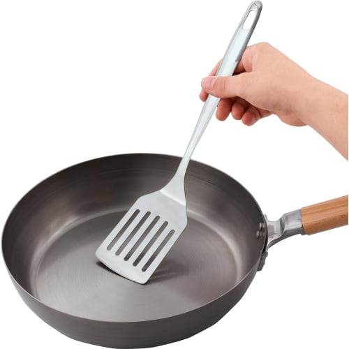 Wahei freiz Kitchen Tool Turner Uniline Large All Stainless Steel Dishwasher Safe Made in Japan UNI-23