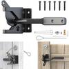 Self-Locking Litch Carbon Steel Post Fence Gate Monted Fence Block Heavy Duty Automate Classante Gravity Lever with Spring Tow for Spring Cable Pull