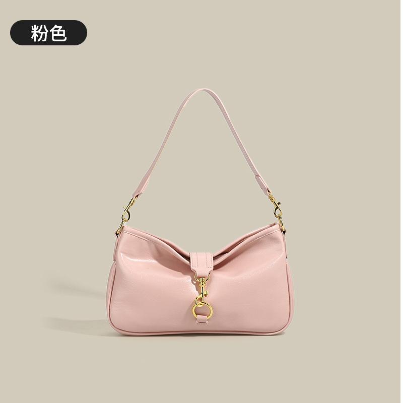 

Нишевая дизайнерская сумка женская новая высококачественная сумка через подмышку, сумка-палка, модная универсальная сумка-мессенджер для женщин розовый