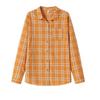Women's High-End Cotton Plaid Long Sleeve Shirt - New for Spring & Autumn 2025, Loose Casual Fit