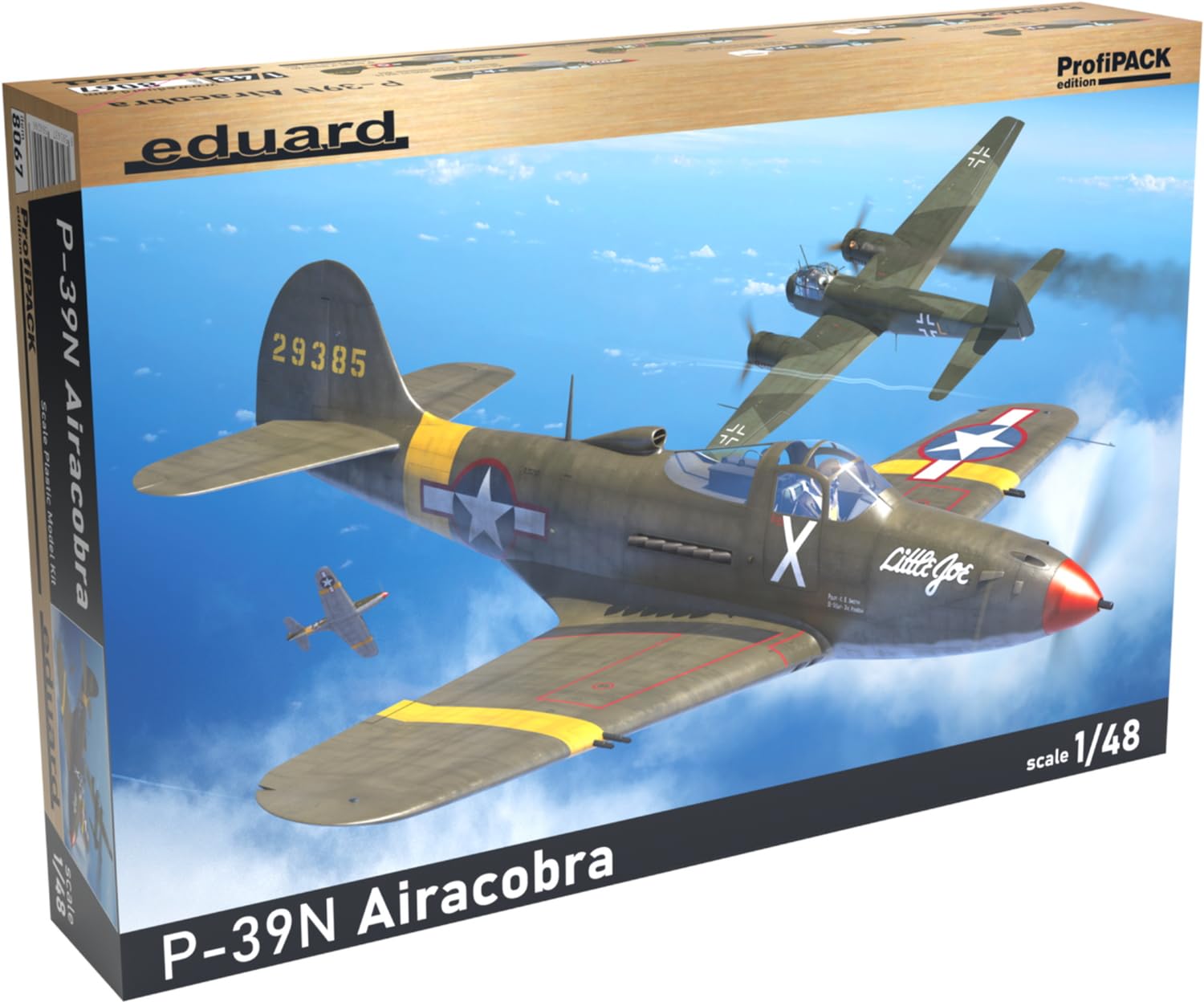 

Eduard 1/48 Profipack American P-39N Airacobra Plastic Model Kit EDU8067