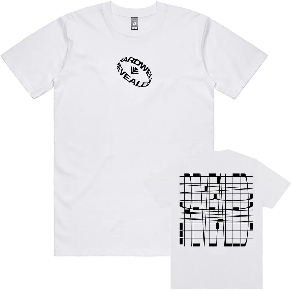 DJ Hardwell Logo Print TShirt 100 Cotton Short Sleeve Mens Tee Unisex HipHop Street Style Casual Crew Neck Women Men Tshirt
