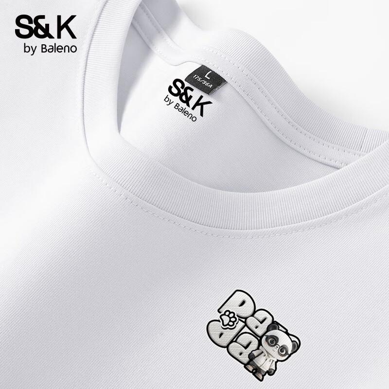 Baleno S&K Men s JPB Panda Loose Fit Long Sleeve T-Shirt XL