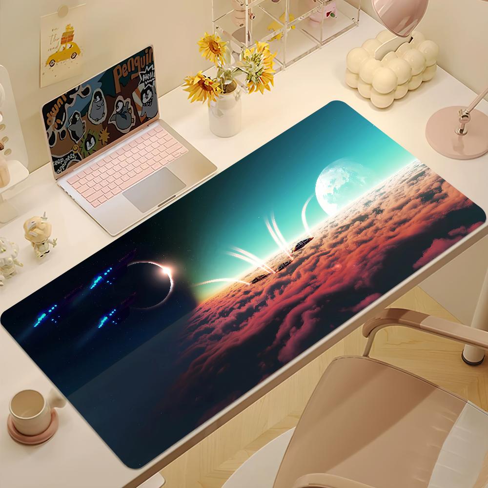 Nno Man S Sky Game Cool Mouse Pad Large Nonslip Lockedge Desktop Computer Desk Mat Keyboard Mousepad Office Gamer Student Gift