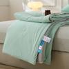 2026 Air Condition Comforter for Summer Pure Color Ice Silk Cooling Blanket Lightweight and Smooth Summer Cold Quilt Cooling Blanket for Bed