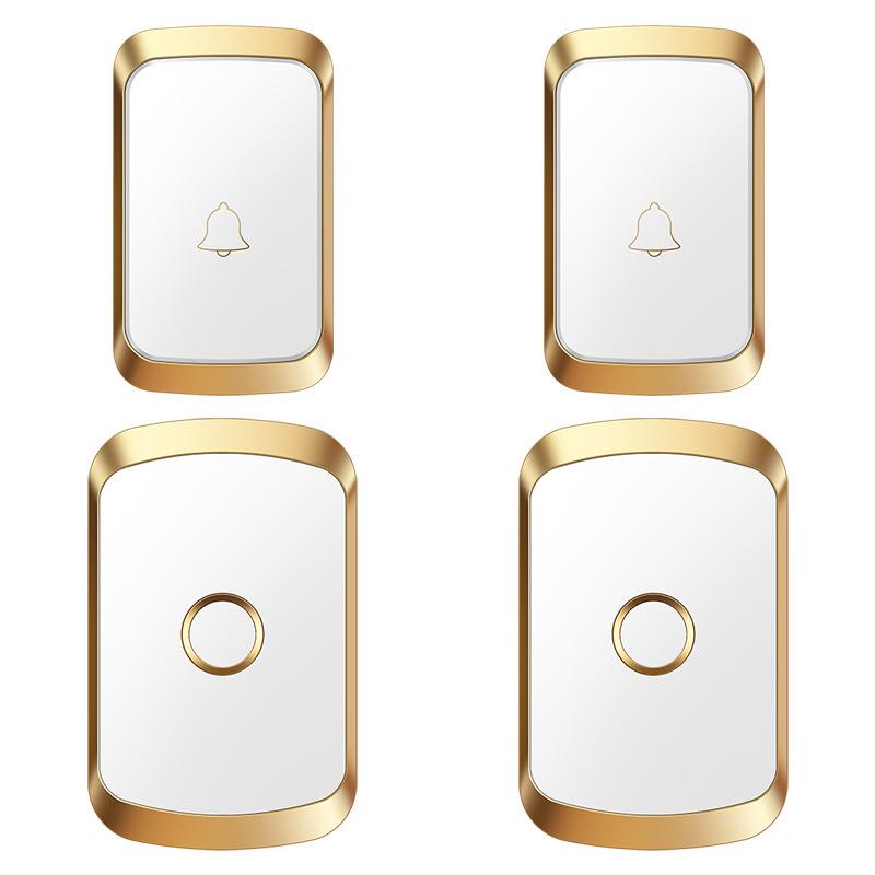 Smart Long-Distance Wireless Waterproof Doorbell with No Battery Receiver Standard