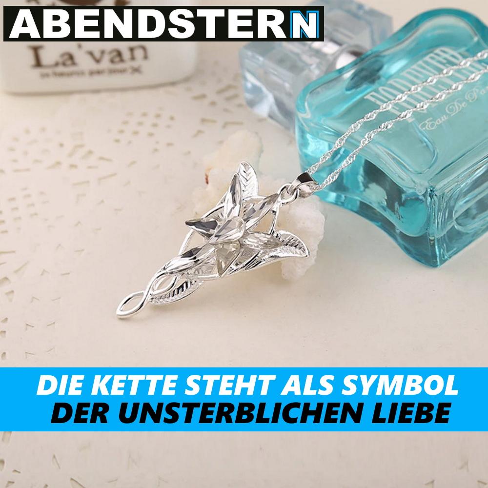 ABENDSTERN Náhrdelník z tombaku Pán prstenů Hobit replika šperku