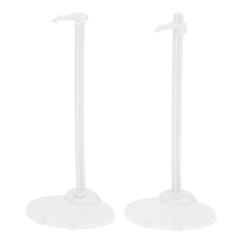2Pcs Transparent Stand Support For Dolls Holding Clear Color Toy Figure Display Holder 1/6 Doll Prop Up Mannequin Model