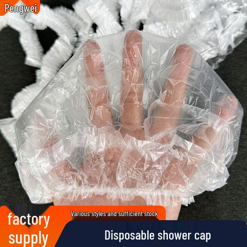 

Barbershop Disposable Shower and Hair Mask Caps - Family Pack for Kitchen and Bath Use