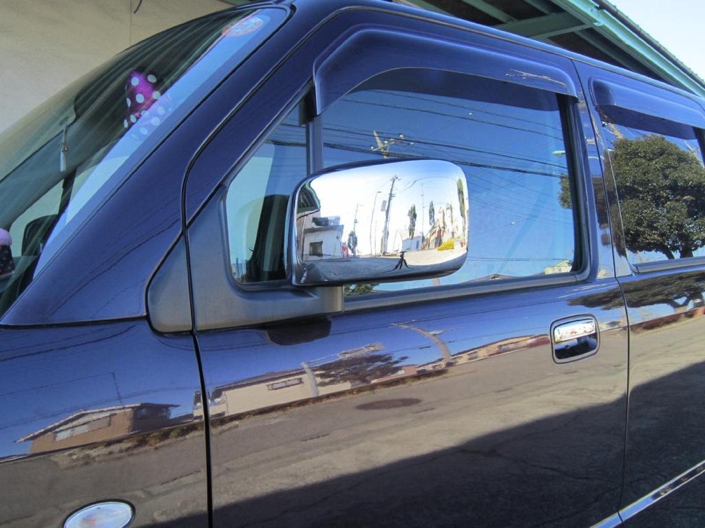 BRIGHTZ Chrome Door Mirror Type for Wagon R Stingray Compatible with Wagon R MH and Part Number 11954 Covers, A, MH34S/MH44S [MIR-SID-153], Stingray,