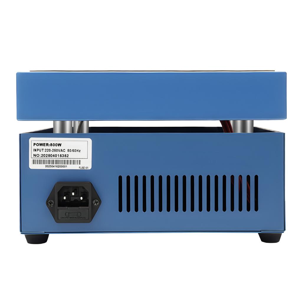 800W Electronic Soldering Hot Plate Preheat Soldering Station Welder Hot Plate LCD Display 20x20cm