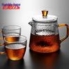 Hammered Glass Teapot