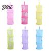 Mesh Hanging Bag for Home Foldable Organizer Useful Cloth 3 Compartments Storage Basket