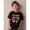 Men's T-Shirt 67 Number Letter Graphic Print Men's and Women's Tees Top Summer Street Short Sleeve Casual Outdoor Men's Clothing