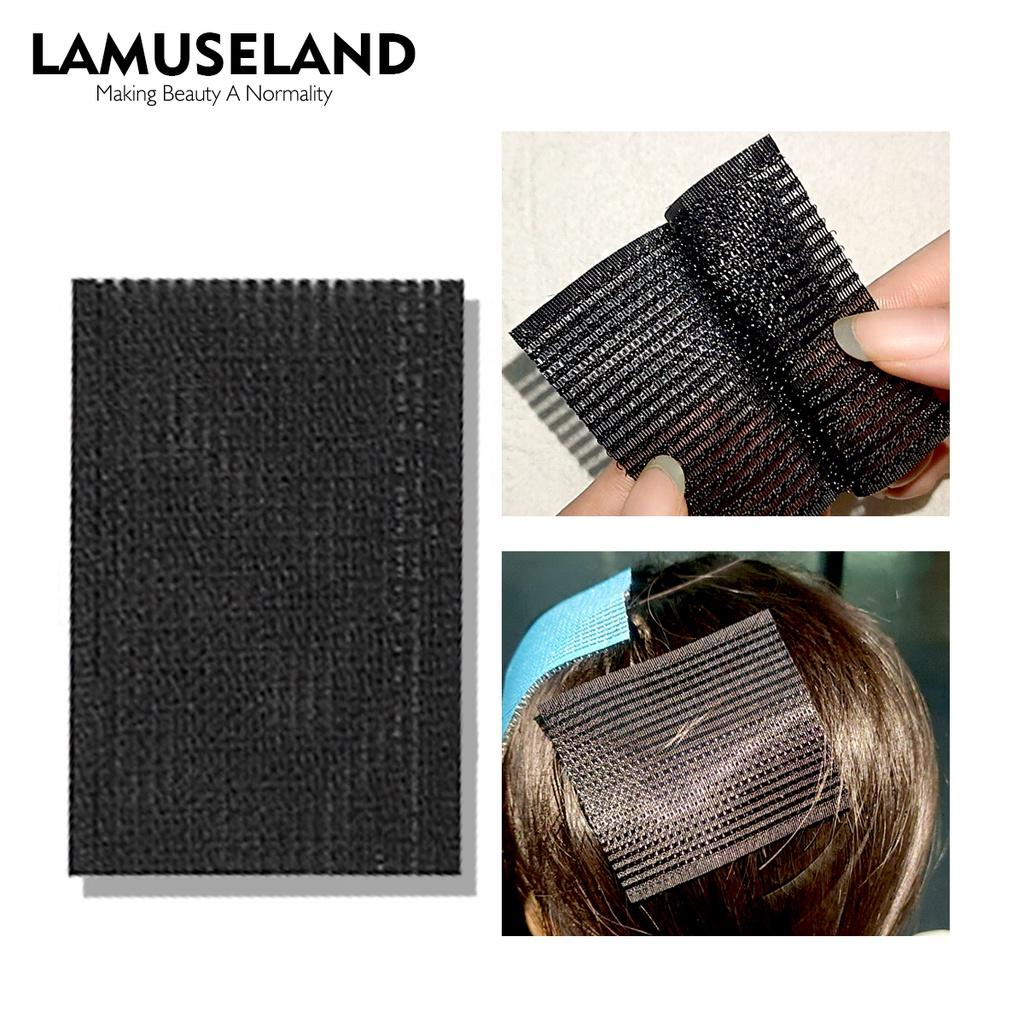 20Pcs/Pack Mix Color Universal Color Hair Posting Magic Pad Black Seamless Sticker Broken Hair Sticker Bangs Beauty Tool