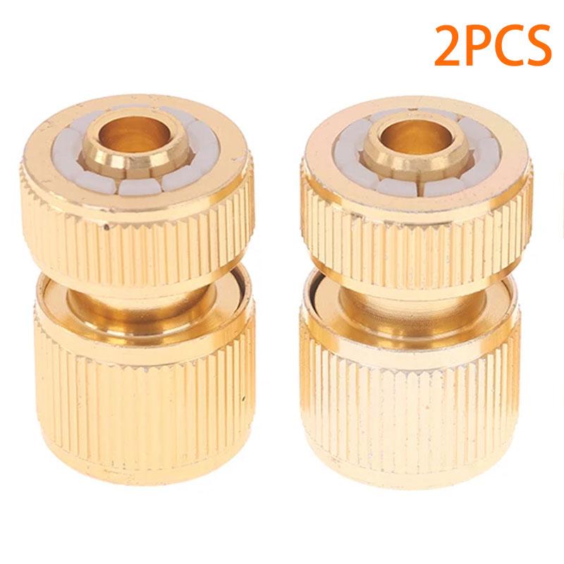 1/2" Quick Connect Hose Coupling, High Pressure Garden Irrigation & Car Wash Connector, 1/2/3Pcs Hydraulic Coupler