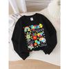 European sizes Girls' Soft Crewneck Sweatshirt Autism Awareness Neurodiversity Puzzle Heart Print, Casual All-Match, Ideal Holiday Present