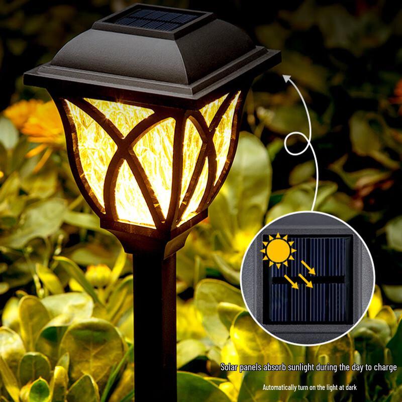 Nu Feng Warm White Solar Garden Lights (3-Pack)