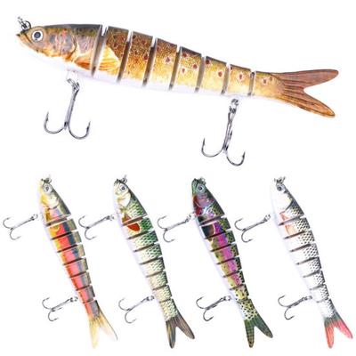 Accessorio Sportivo MUQZI 13,7 cm 27 g Artificiale Realistico Wobblers Swimbait Crankbait Esca Dura per Pesci