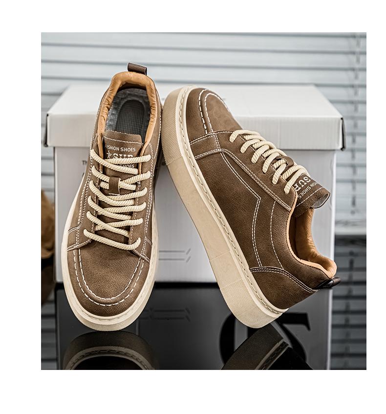 Pánské trendy sportovní ležérní boty ve stylu Hongkongu - Podzim 2024 Niche designové tenisky