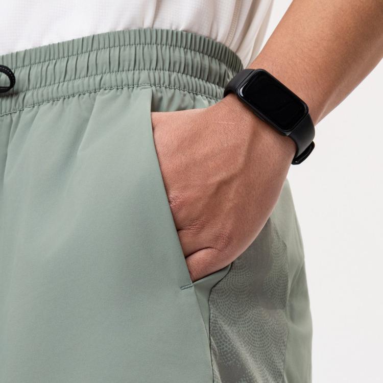 Asics Moisture Wicking Quick Dry Reflective Woven Elastic Drawstring Running Shorts Men shorts 2011D626-301