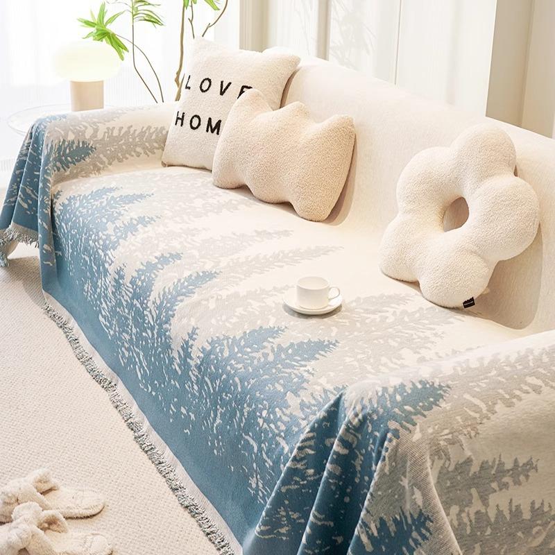 Chenille Sofa Cloth Towel Four Seasons Universal Sofa Cover Cover New Anti-slip Cat Scratch Sofa Cushion.