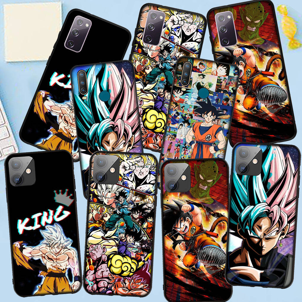 Phone Case for iPhone 17 15 16 Plus Redmi Note 14 12 11 13 Pro Max Huawei P30 P20 Lite OPPO A60 A40 A80 A18 A16 A54 Dragon Ball Goku DragonBall Cover