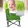 Portable Travel   Seat Portable Baby   Seat Folding Baby Chair with Tray for Outdoor Beach