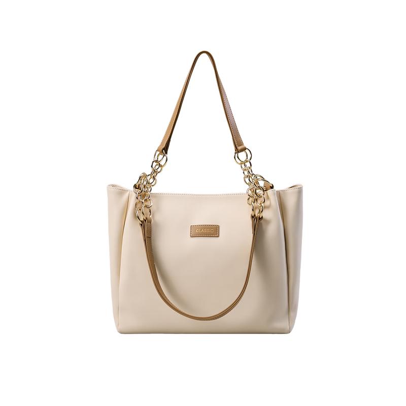 FUFUNI Leather Tote Shoulder Bag
