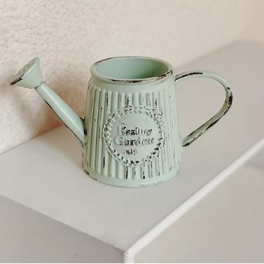 1/6 1/12 Doll House Simulation Miniature Mini Watering Kettle Horticultural Tools Model Decor Gift