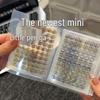 Cute Mini Diary Nail & Cheek Stickers for Kids - Decorative Small Pattern Nail Art Stickers