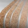 Perles de Zircon Naturel Facetté Champagne Perles Espacement Libres Pour la Fabrication de Bijoux Accessoires Charms DIY Fait Main 2 3 4mm Vente en Gros