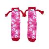 Valentine's Day Couple Heart-Shaped Magnet Socks With Hand-Holding  (Mid-Calf Socks)