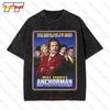 Anchorman Movie Poster Vintage Oversized TShirt OF