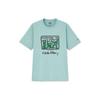 Uniqlo X Keith Haring X Tokyo Graphic Cartoon Print Crew Neck Short Sleeve T-Shirt Unisex T-Shirts Light-Green 437537-52