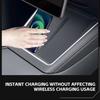 Center Console Anti-Slip Mat For Tesla Model Y Juniper 2026-2026 Wireless Charging Pad For Tesla Car Accessories HD