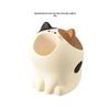 ZAKKA Shiba Inu & Pink Rabbit Pen and Paperclip Holder - Japanese Creative Office Stationery Ornament