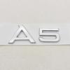 3D ABS Araba Harfleri Logo A5 Q5 Arka Bagaj Rozeti Çıkartma Amblem Çıkartmaları Audi Q5 A5 İçin Oto Kuyruk Aksesuarları