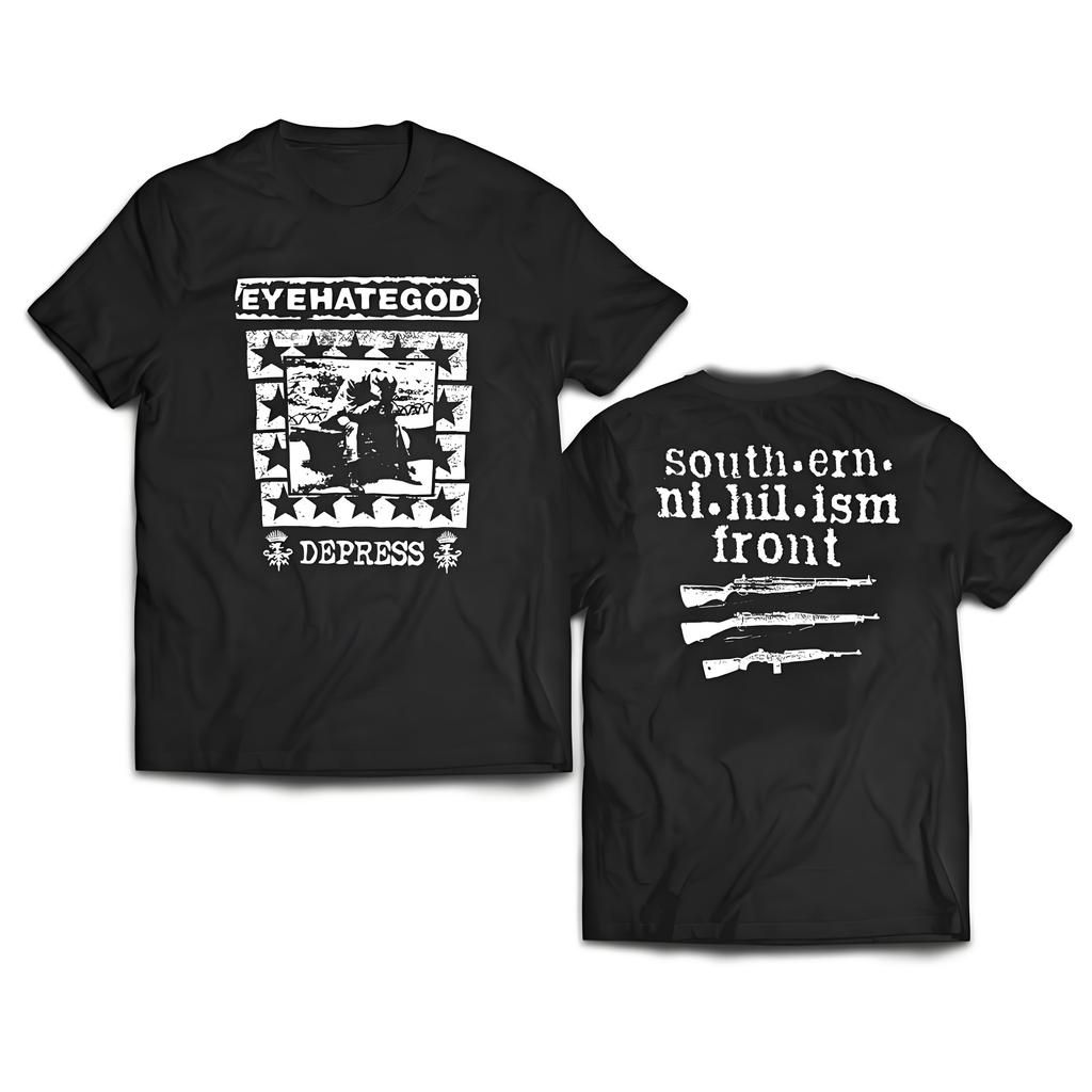 Hot Sale VTG Eyehategod Tour Graphic Print T-shirt Men Women Loose Casual Oversized Short Sleeve Summer New Tee Streetwear Harajuku Y2K Fashion Top