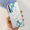 For Tecno Camon 17 Pro / Camon17  CG6 CG8 Case Cute Cartoon Dragon Astronaut Pattern Luxury Soft Silicon Phone Bumper Back Cover