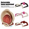 Washbasin Hook Suction Cup Holder Hook Strong Load-bearing Simple Installation Wall Storage Rack Bathroom Utility Hook