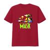NUOVA RARA THE MASK FILM JIM CARREY 1994 VINTAGE Maglietta vintage Lavata streetwear Top elasticizzato Per l'uso quotidiano Leggermente