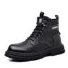 Martin Boots 2025 Winter New Snow Boots Men's Velvet Warm Northeast Cotton Shoes Trendy Shoes