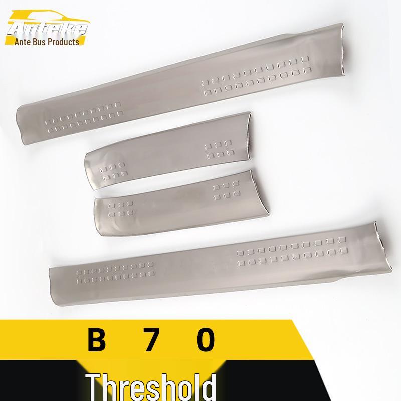 Bestune B70 Edelstahl Kratzschutz Willkommenspedal Zierleiste & Einstiegsleiste