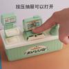 Mini Supermarket Simulation Checkout Page Cash Register Lollipop Snack Rack Model Doll House Ornament Play House Toy