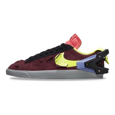 Mens Acronym X Blazer Low Night Maroon Unisex Sneakers Red Lemon-Venom Black DN2067-600